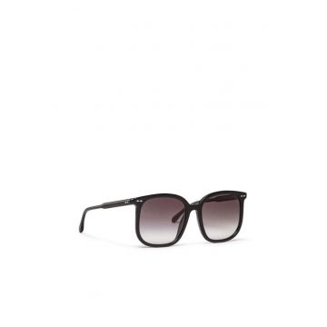 Ochelari de soare dama  Black - 807 0008/G/S - din material plastic