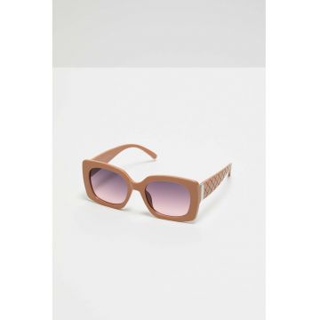 Ochelari de soare dama -  Chena - UV400 - Maro - Universal
