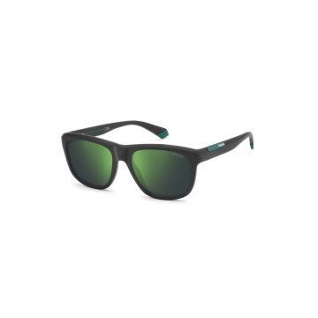 Ochelari de soare polarizati cu lentile in degrade si model unisex - Gri antracit