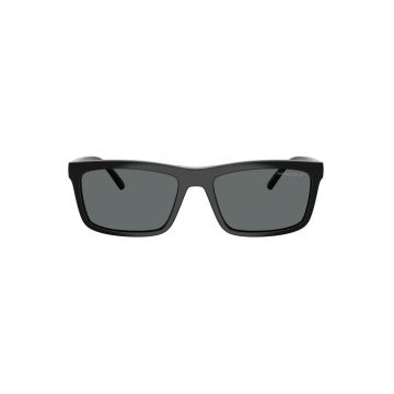 Ochelari de soare  AN4333 - plastic - rectangular - 55mm - culoare uniforma