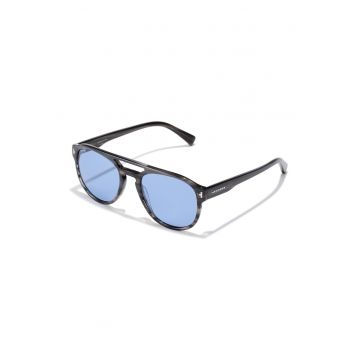 Ochelari de soare aviator unisex Refresh - Gri inchis