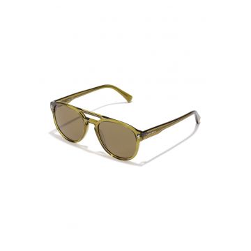 Ochelari de soare aviator unisex Refresh - Verde masliniu