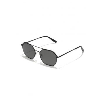 Ochelari de soare aviator unisex Stride - Negru