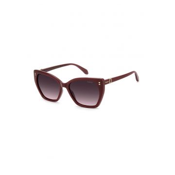 Ochelari de soare butterfly polarizati cu lentile in degrade - Violet pruna