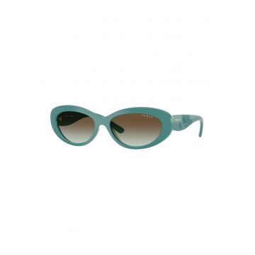 Ochelari de soare cat-eye cu lentile in degrade - Verde persan