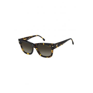 Ochelari de soare cu lentile in degrade - Negru/Galben miere