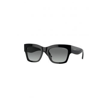 Ochelari de soare cu lentile in degrade - Negru