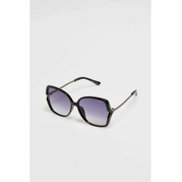 Ochelari de soare dama  negri - plastic - filtru UV 400 -