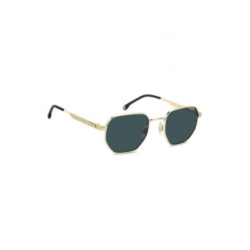 Ochelari de soare hexagonali cu lentile uni - Auriu