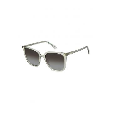 Ochelari de soare patrati cu lentile uni - Verde pastel