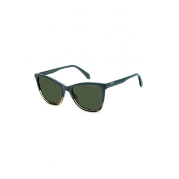 Ochelari de soare patrati polarizati - Verde englez