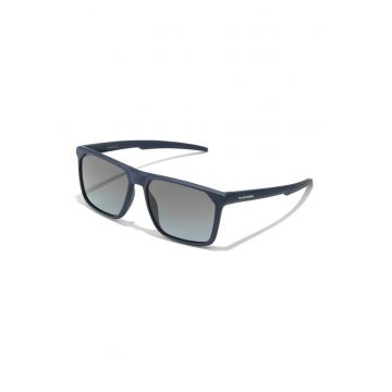 Ochelari de soare patrati unisex cu lentile cu aspect in degrade Horizon - Bleumarin