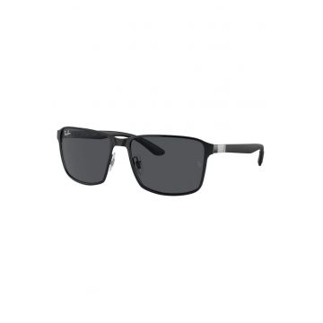Ochelari de soare  RB3721 - metalici - patrați - negru - 59 mm