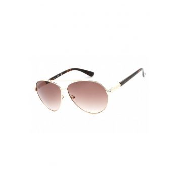 Ochelari de soare aviator cu lentile in degrade - Auriu