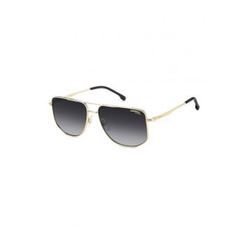 Ochelari de soare aviator cu rame metalice - Auriu/Negru