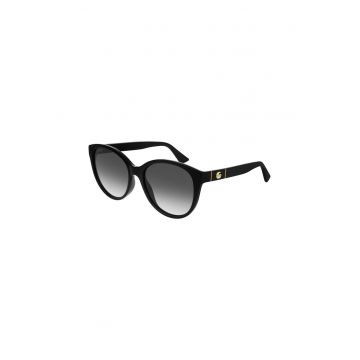 Ochelari de soare cat-eye cu lentile in degrade - - Negru