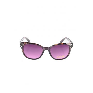 Ochelari de soare cat eye cu pietre aplicate