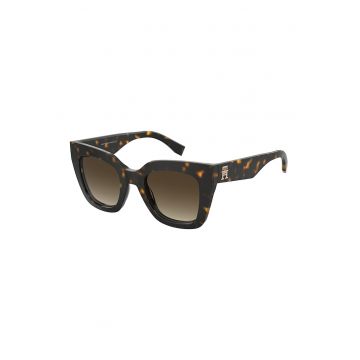 Ochelari de soare - cat-eye - Maro