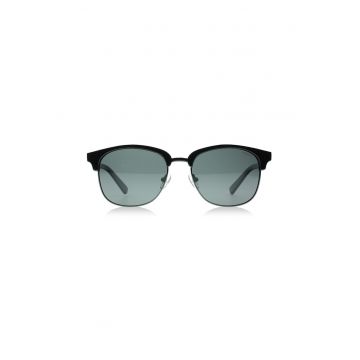 Ochelari de soare clubmaster cu lentile ultrapolarizate