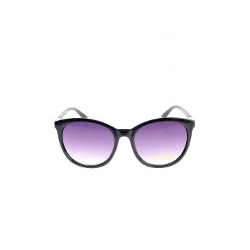 Ochelari de soare cu lentile degrade mov si rama neagra