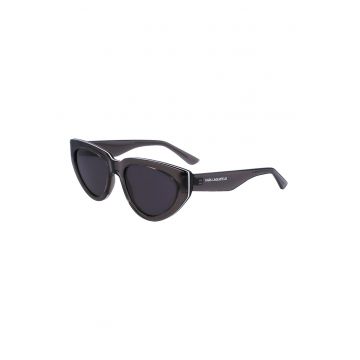 Ochelari de soare cu lentile uni - Negru stins