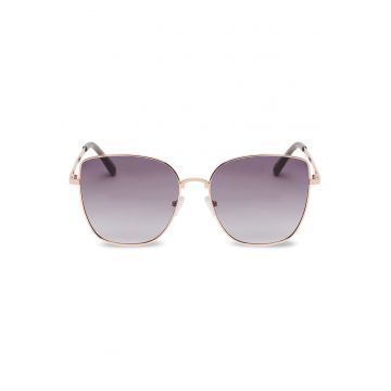 ochelari de soare din material sintetic - cu filtru UV400 si usoare - cu rama cu forma eleganta - negru - marime unica