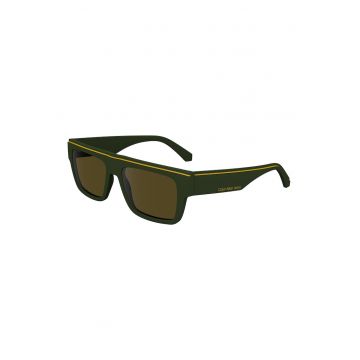 Ochelari de soare dreptunghiulari - - Kaki