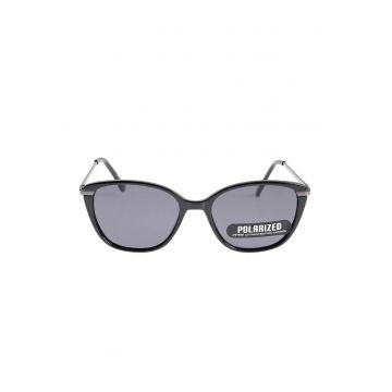 Ochelari de soare eleganti cu design rotunjit si rama subtire