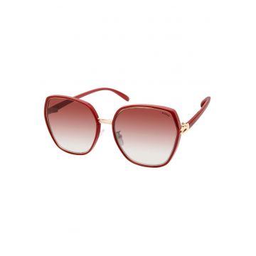 Ochelari de soare  femei - rosu - 59x17x145