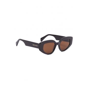 Ochelari de soare  maro unisex geometrici