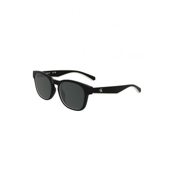 Ochelari de soare patrati - Alb/Negru