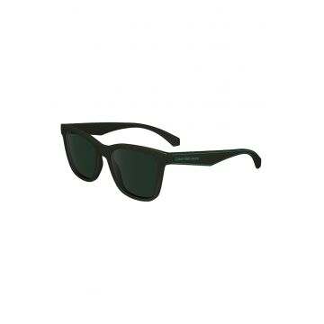 Ochelari de soare unisex cu lentile uni - Verde padure - - Verde padure