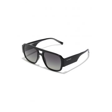 Ochelari de soare unisex cu lentile uni Vietri - Negru