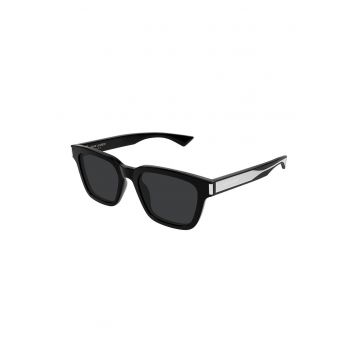 Ochelari de soare unisex patrati - Negru