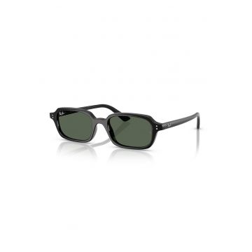 Ochelari de soare unisex Zuri - Negru/Negru stins
