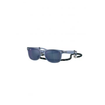Ochelari de soare wayfarer cu lentile oglinda New - Albastru deschis