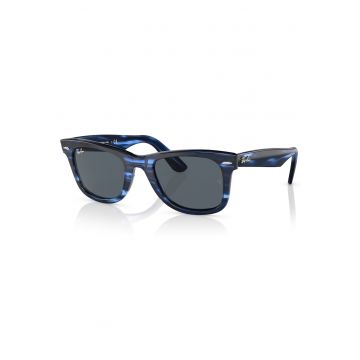 Ray Ban - Ochelari de soare wayfarer - Albastru inchis
