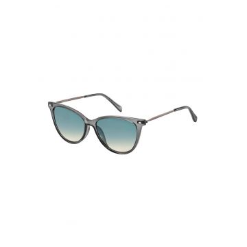 Ochelari de soare cat-eye cu lentile in degrade - Gri