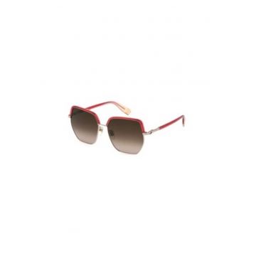 Ochelari de soare dama  model SFU623-57594Y - roz - 57x16x135mm