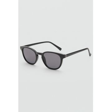 Ochelari de soare rotunzi - Negru