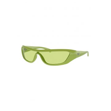 Ochelari de soare shield unisex Xan - Verde lime
