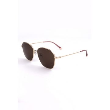 Ochelari de soare aviator - Auriu