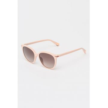 Ochelari de soare butterfly cu lentile in degrade - Roz deschis