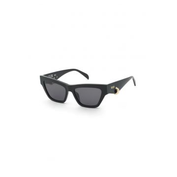 Ochelari de soare cat-eye - Negru