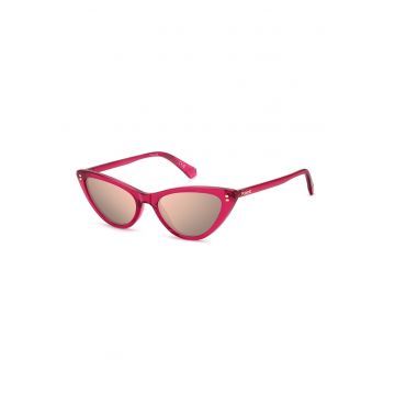 Ochelari de soare cat-eye - Rosu vermillion