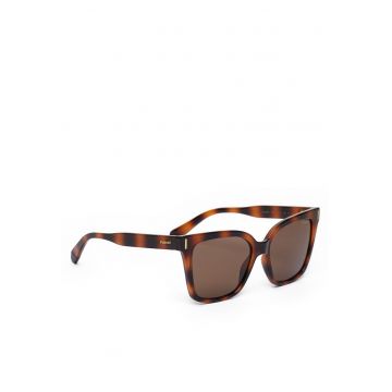 Ochelari de soare dama  negru unisex - Maro - Marime Unica INTL