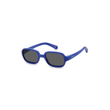 Ochelari de soare dreptunghiulari polarizati - Albastru - Bleumarin
