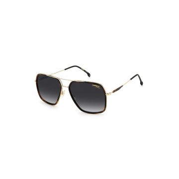 Ochelari de soare pilot rama metalica - Negru/Maro