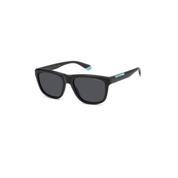 Ochelari de soare unisex cu lentile polarizate - Negru/Negru stins
