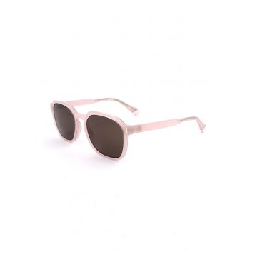 Ochelari de soare unisex cu lentile polarizate - Roz pal